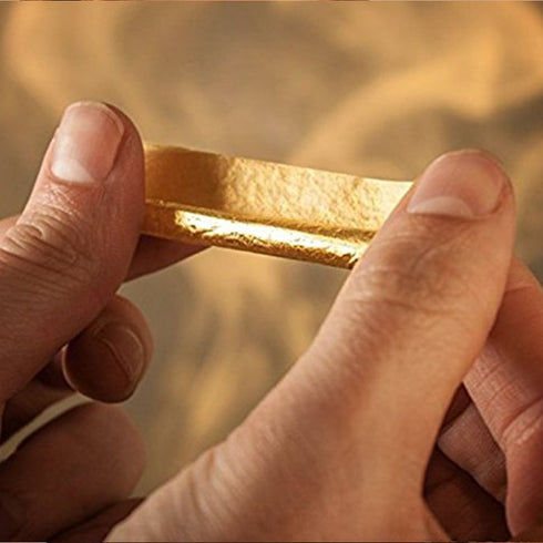 GORDON 24K Gold Rolling Papers, 1 1/4 Size Organic Rolling Paper, 2 PCS / Pack 12 Packs / Box